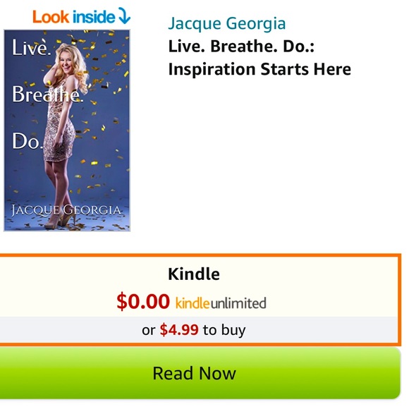 LIVE. BREATHE. DO. INSPIRATION STARTS HERE - EBOOK - INC WITH EVERY PURCHASE! - Picture 2 of 2